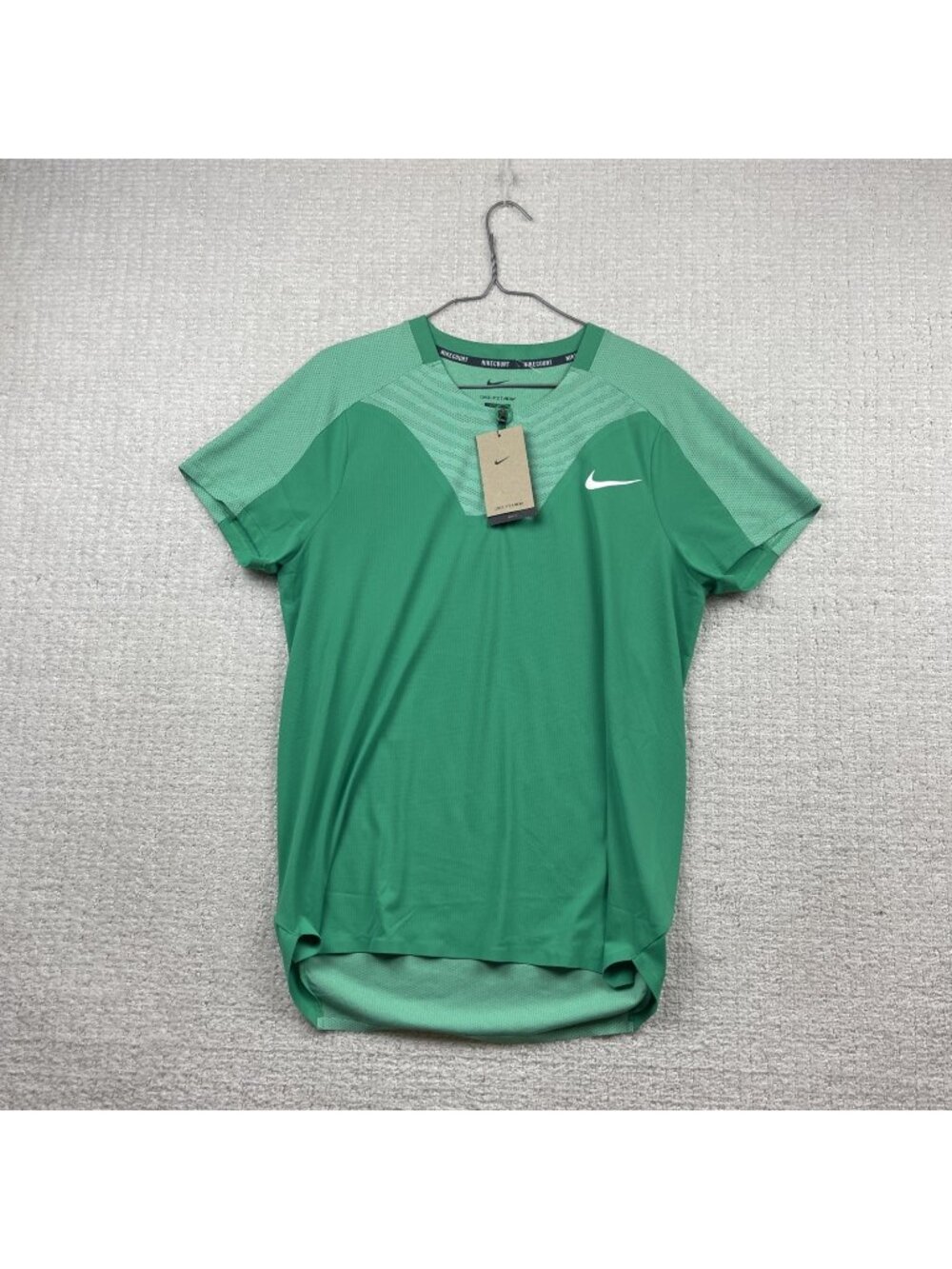 Nike Court Dri-FIT ADV Slam Tennis Polo Tee Men's M Roland Garros DV0692-324 **